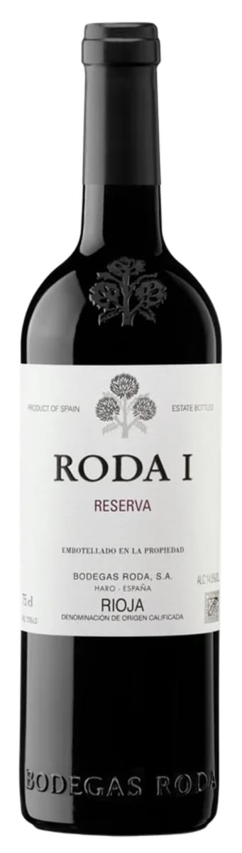 Bodegas Roda Roda I Rioja Reserva 2019 Front Bottle Shot