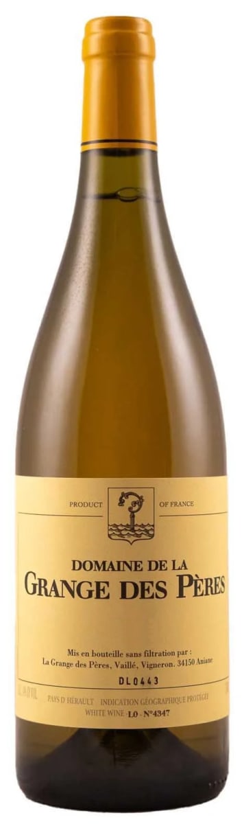 Grange des Peres Pays d'Herault Blanc 2021 Front Bottle Shot