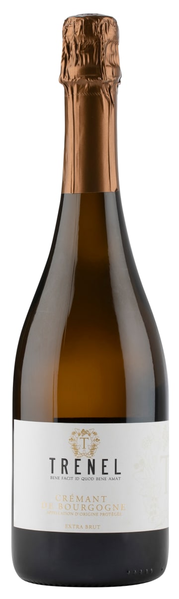 Trenel Cremant de Bourgogne Front Bottle Shot