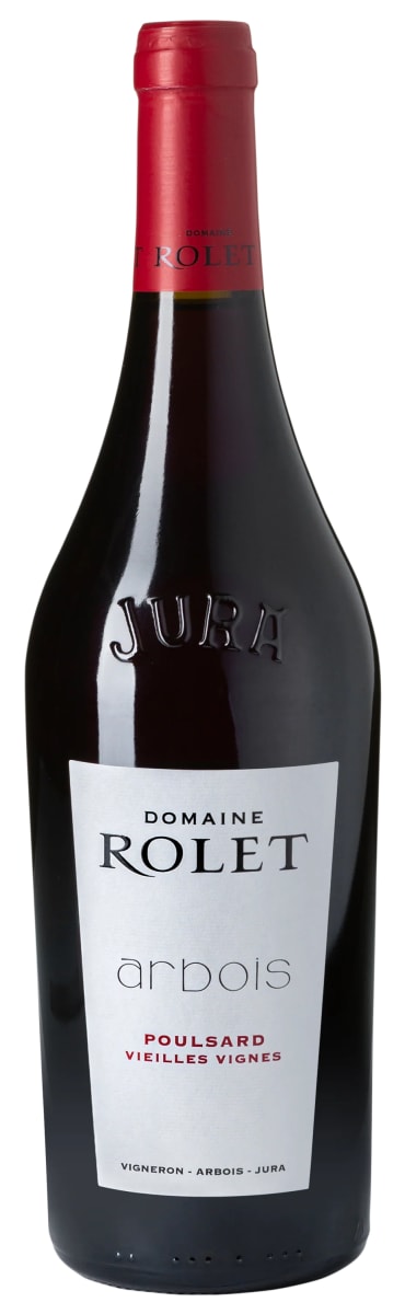 Domaine Rolet Arbois Poulsard Vieilles Vignes 2022 Front Bottle Shot