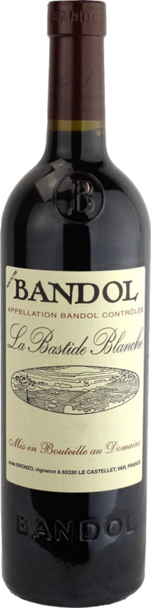 La Bastide Blanche Bandol Rouge 2020 Front Bottle Shot