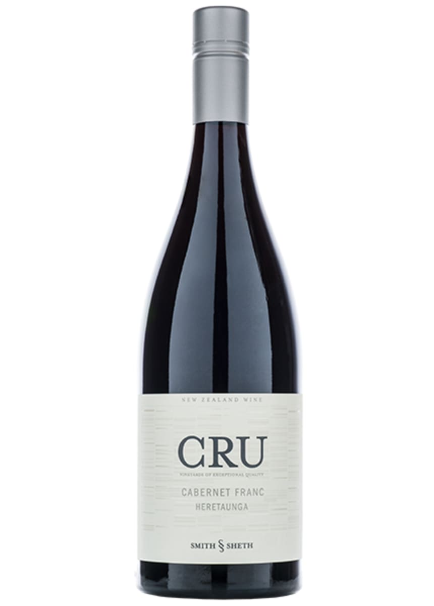 Smith and Sheth CRU Heretaunga Cabernet Franc 2018 Front Bottle Shot