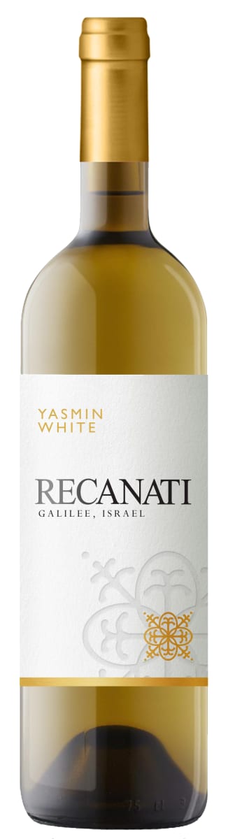 Recanati Yasmin White Blend (OU Kosher) 2023 Front Bottle Shot