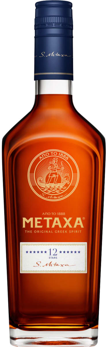Metaxa 12 Stars Brandy (700ML) Front Bottle Shot