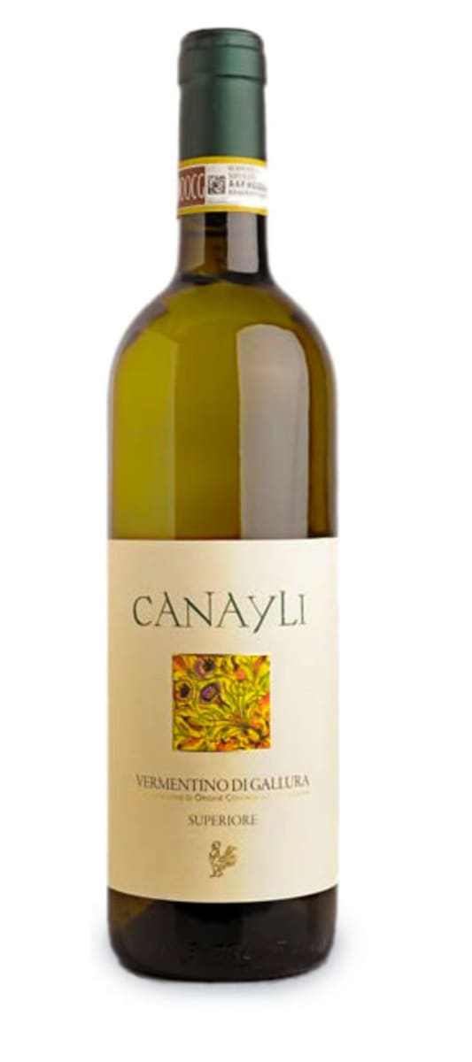 Cantina Gallura Vermentino di Gallura Canayli 2023 Front Bottle Shot