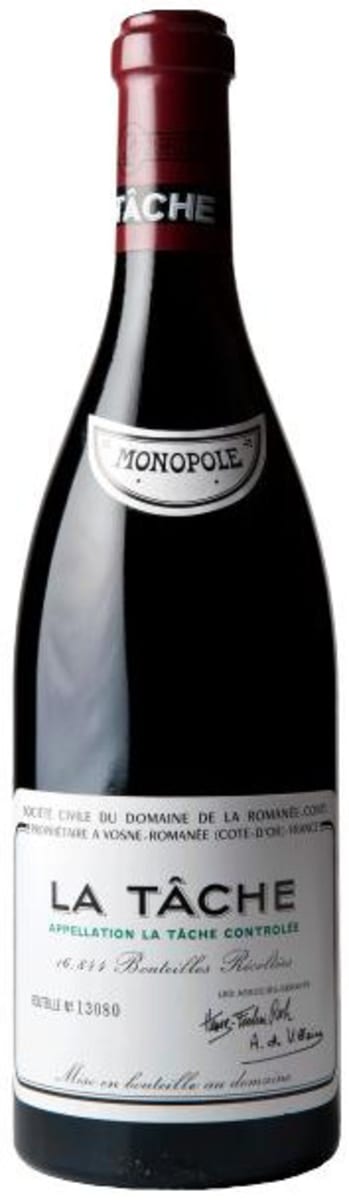 【空ビン】LA TÂCHE 2014 2014 Domaine de la Romanée-Conti La Tâche - CellarTracker