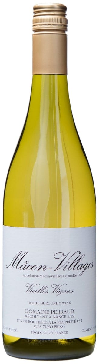 Domaine Perraud Macon-Villages Vieilles Vignes 2022 Front Bottle Shot