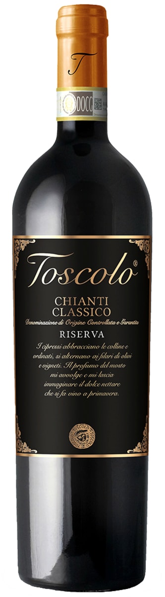 Toscolo Chianti Classico Riserva 2019 Front Bottle Shot