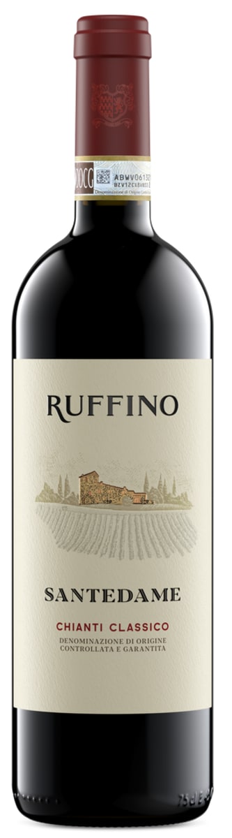 Ruffino Chianti Classico Tenuta Santedame 2019 Front Bottle Shot