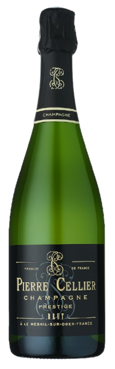 Pierre Cellier Champagne Prestige Brut Front Bottle Shot