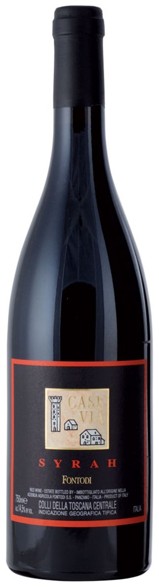 Fontodi Case Via Syrah 2020 Front Bottle Shot