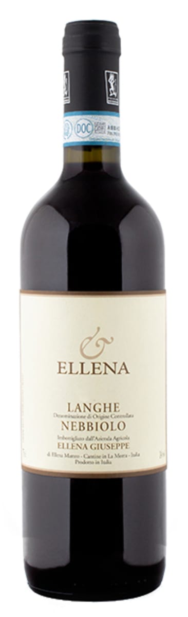 Ellena Giuseppe Nebbiolo 2022 Front Bottle Shot
