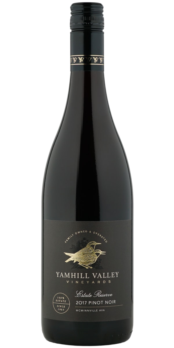 Yamhill Reserve Pinot Noir 2017 Front Bottle Shot