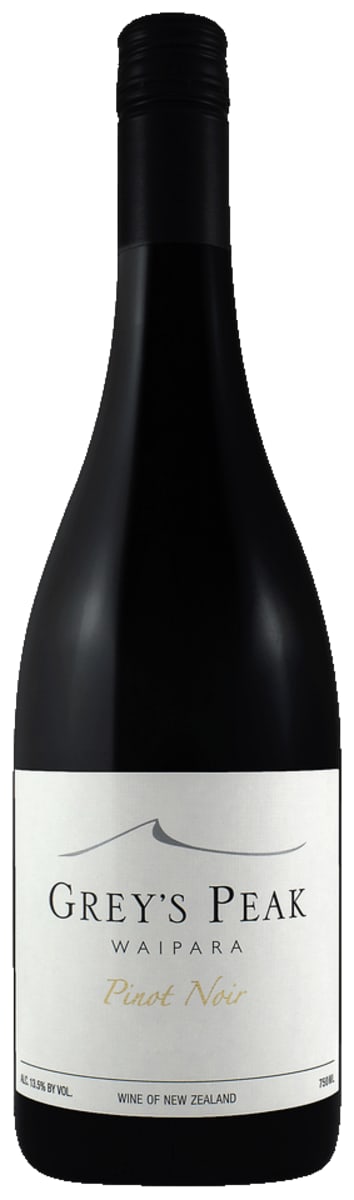 Grey's Peak Pinot Noir 2019 Front Bottle Shot