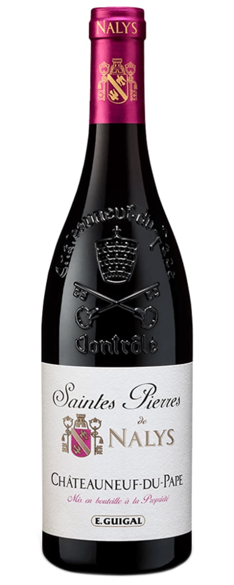 Chateau de Nalys Saintes Pierres de Nalys Chateauneuf-du-Pape 2019  Front Bottle Shot