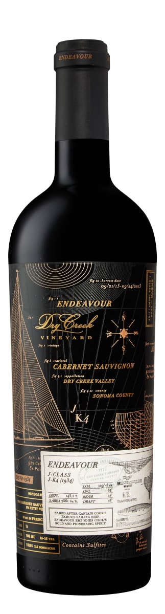 Dry Creek Vineyard Endeavour Cabernet Sauvignon 2016 Front Bottle Shot