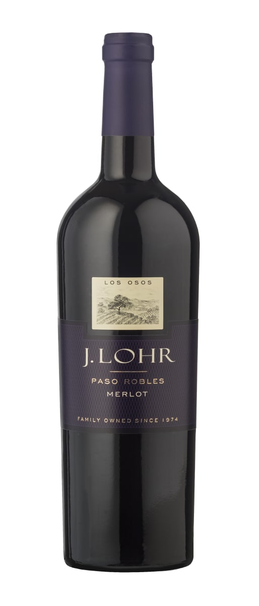 J. Lohr Estates Los Osos Merlot 2020 Front Bottle Shot
