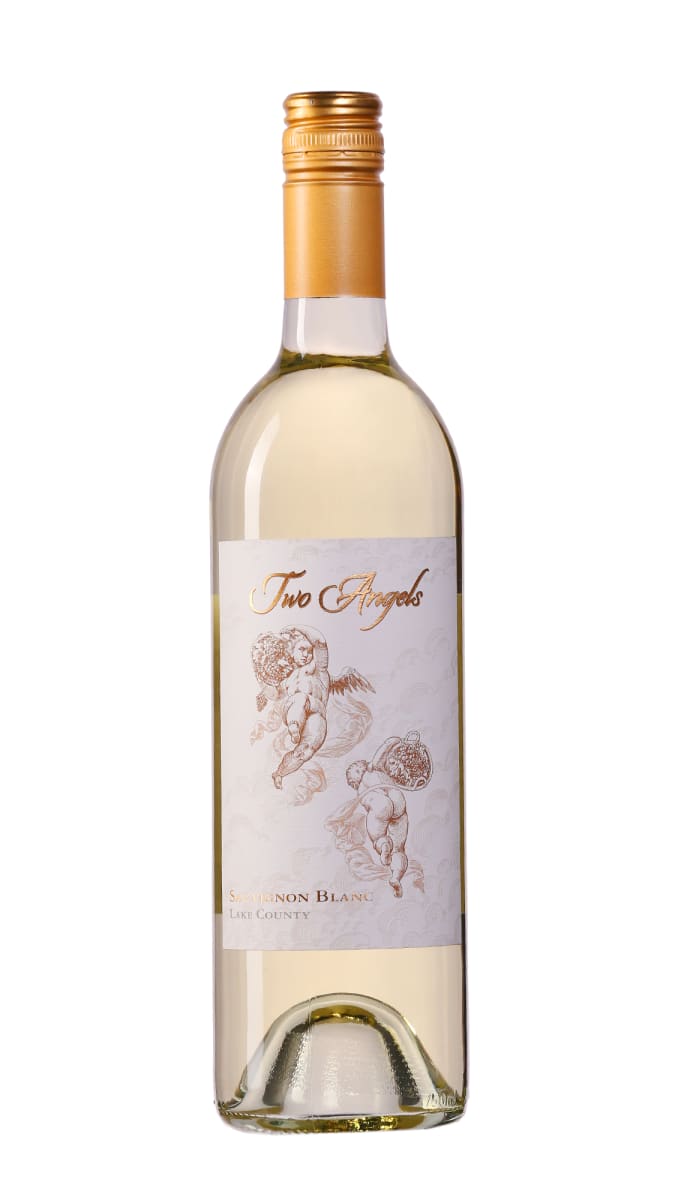 Two Angels Sauvignon Blanc 2023 Front Bottle Shot