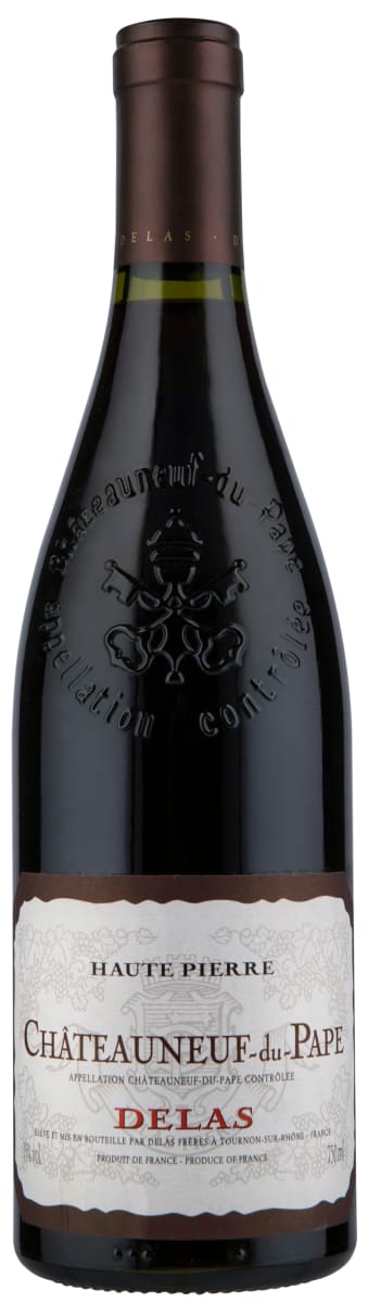 Delas Chateauneuf-du-Pape Haute Pierre 2012 Front Bottle Shot