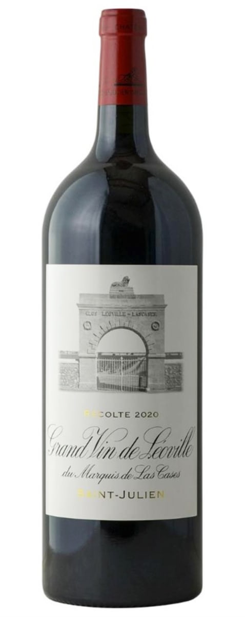 Chateau Leoville Las Cases (1.5 Liter Magnum) 2020 Front Bottle Shot