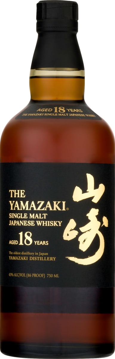 山崎　Yamazaki 18年　Single Malt Whisky Yamazaki 18 Year Old Single Malt Whisky - Shop Online Now