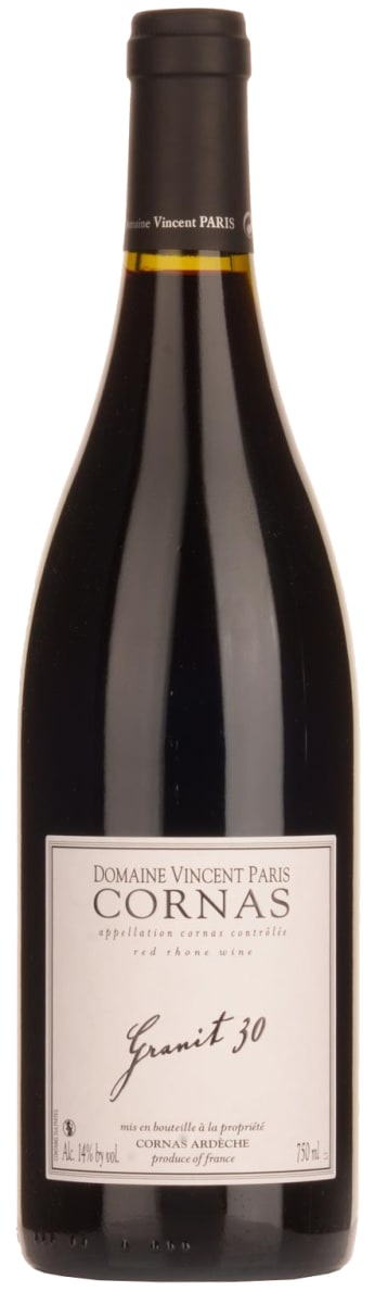 Vincent Paris Cornas Granit 30 2022 Front Bottle Shot
