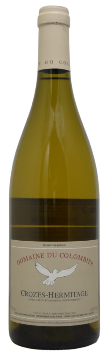 Domaine du Colombier Crozes-Hermitage Blanc 2023 Front Bottle Shot