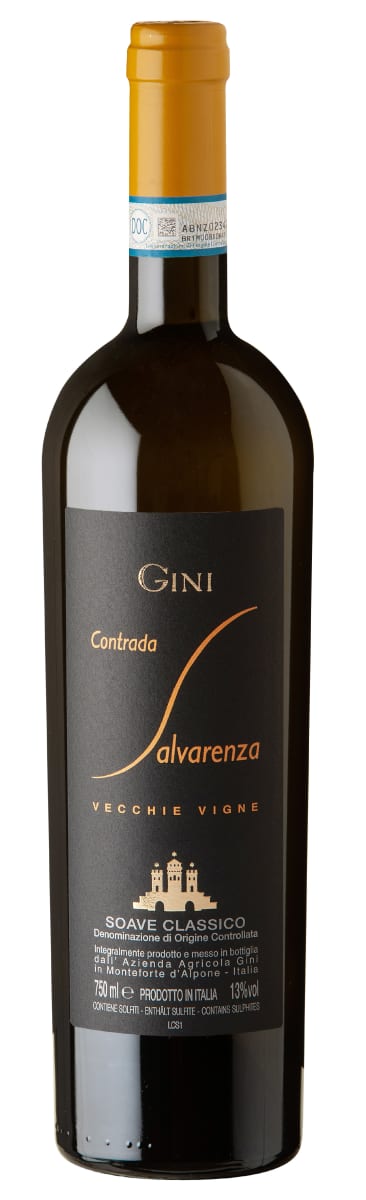 Gini Soave Classico Contrada Salvarenza Vecchie Vigne 2021 Front Bottle Shot