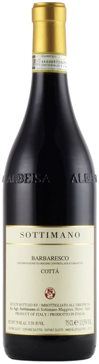 Sottimano Barbaresco Cotta 2021  Front Bottle Shot