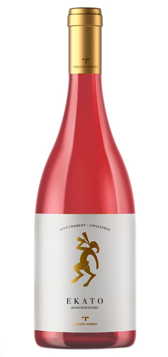 Troupis Winery Ekato Moschofilero 2023  Front Bottle Shot