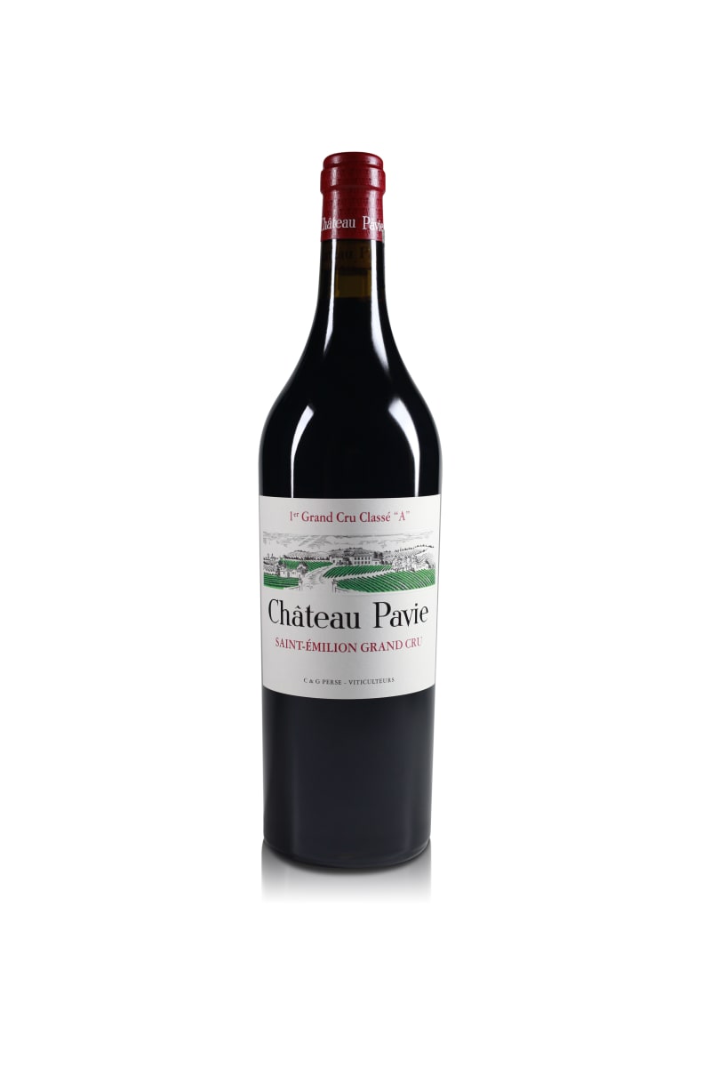Chateau Pavie 2014 Front Bottle Shot