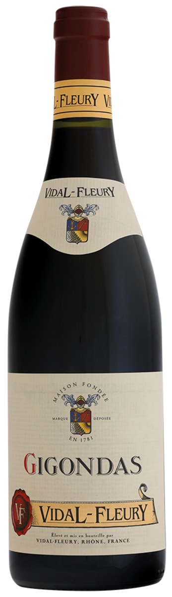 Vidal-Fleury Gigondas 2018 Front Bottle Shot