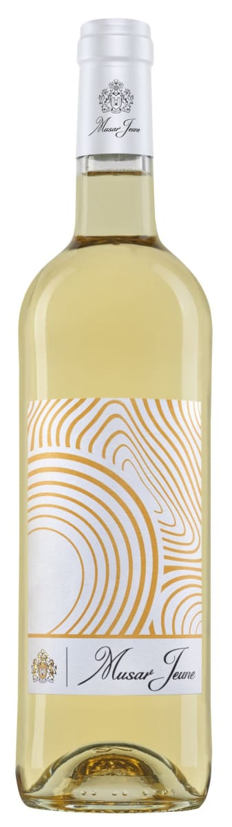 Chateau Musar Lebanon Jeune White 2022 Front Bottle Shot