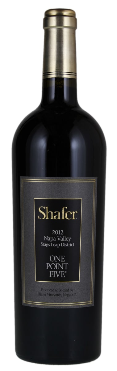 Shafer One Point Five Cabernet Sauvignon 2012  Front Bottle Shot