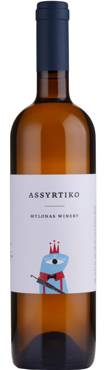 Mylonas Assyrtiko 2023 Front Bottle Shot