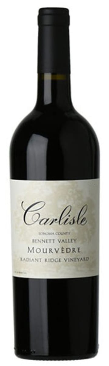 Carlisle Radiant Ridge Vineyard Mourvedre 2021 Front Bottle Shot