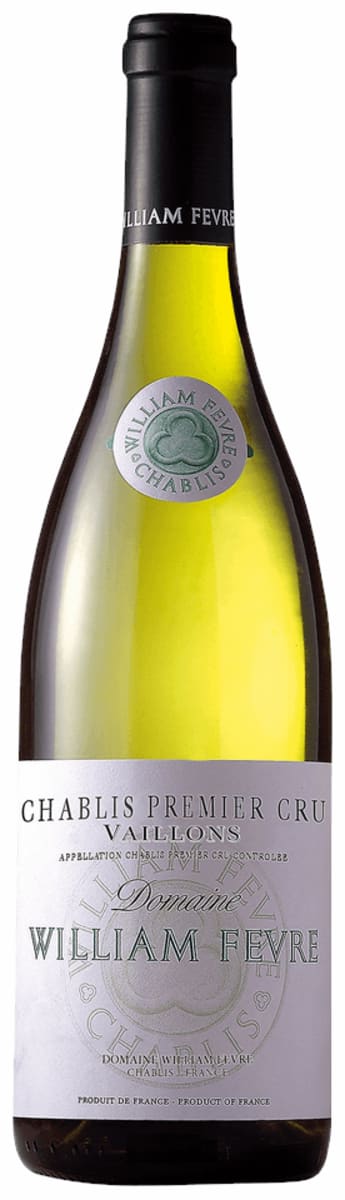 William Fevre Chablis Vaillons Premier Cru 2020 Front Bottle Shot