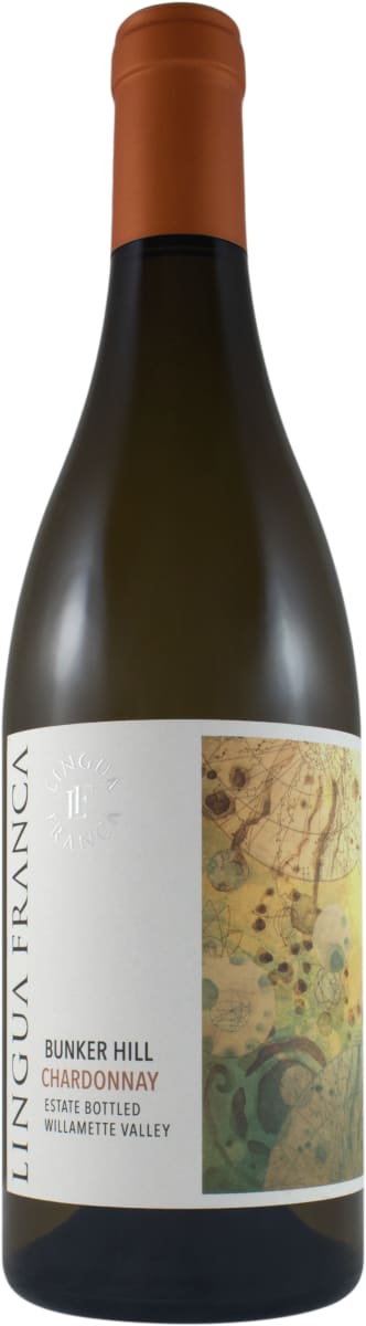 Lingua Franca Bunker Hill Chardonnay 2017 Front Bottle Shot