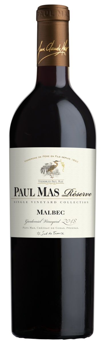Paul Mas Estate Marsanne Paul Mas Reserve Malbec 2018