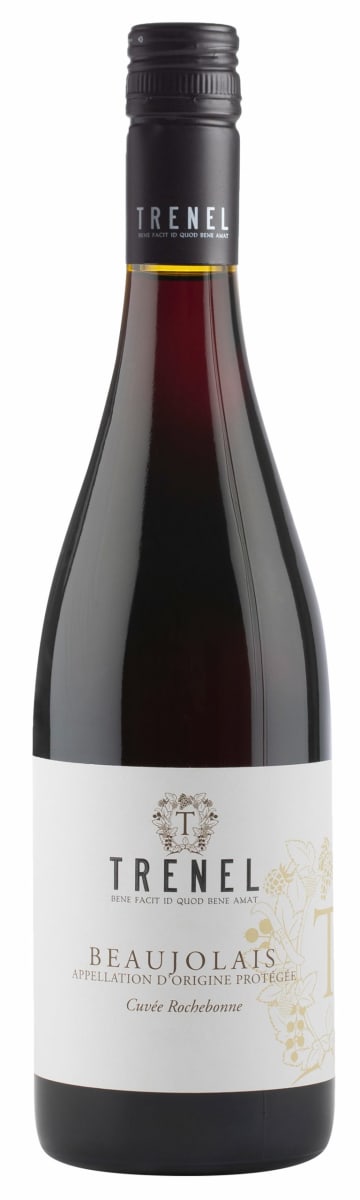 Trenel Beaujolais Cuvee Rochebonne 2020 Front Bottle Shot