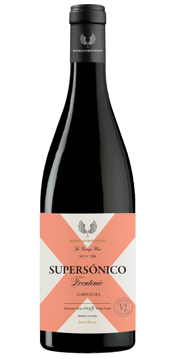 Bodegas Frontonio Supersonico Garnacha 2021 Front Bottle Shot