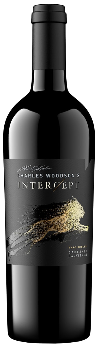 Charles Woodson's Intercept Cabernet Sauvignon 2021 Front Bottle Shot