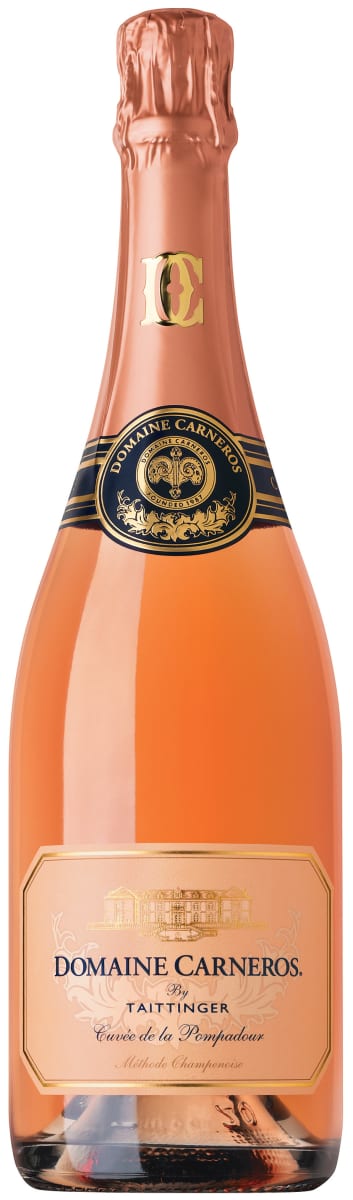 Domaine Carneros Cuvee de la Pompadour Brut Rose Front Bottle Shot