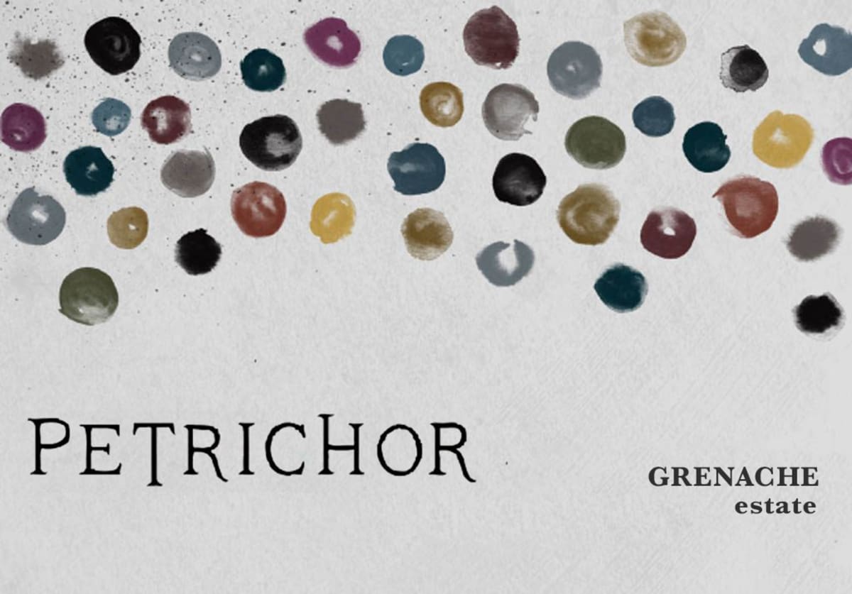Petrichor Estate Grenache 2016 Front Label