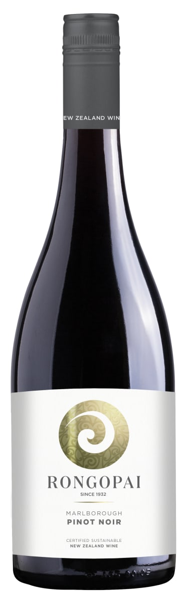 Rongopai Winery Pinot Noir 2022 Front Bottle Shot