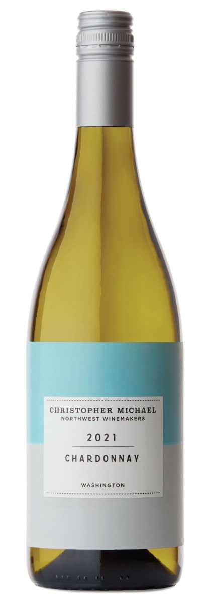 Christopher Michael Chardonnay 2021 Front Bottle Shot