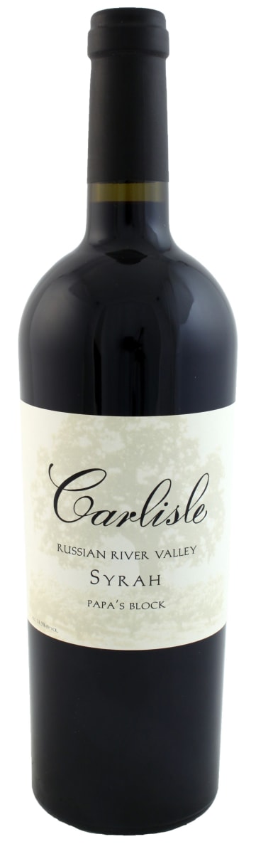 Carlisle Papa's Block Syrah 2022 Front Bottle Shot