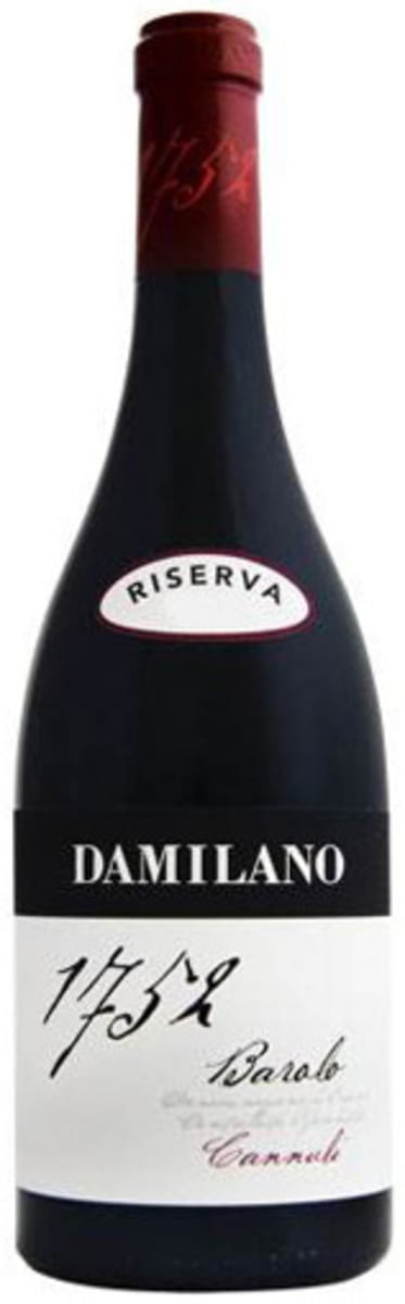 Damilano 1752 Barolo Cannubi Riserva 2008 Front Bottle Shot
