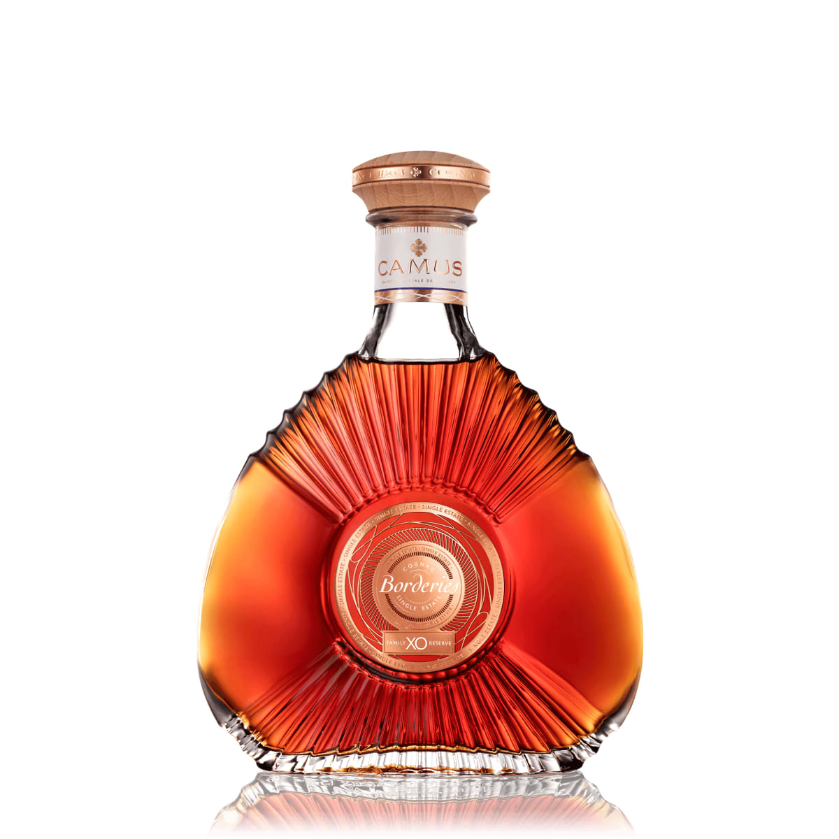 Camus Borderies XO Family Reserve Cognac Front Bottle Shot