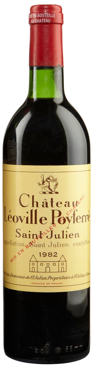 Chateau Leoville Poyferre 1982 Front Bottle Shot